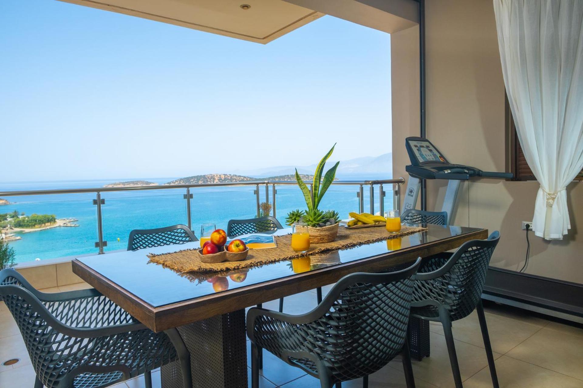 Апартаменты Thea Panoramic Sea View Агиос-Николаос Экстерьер фото