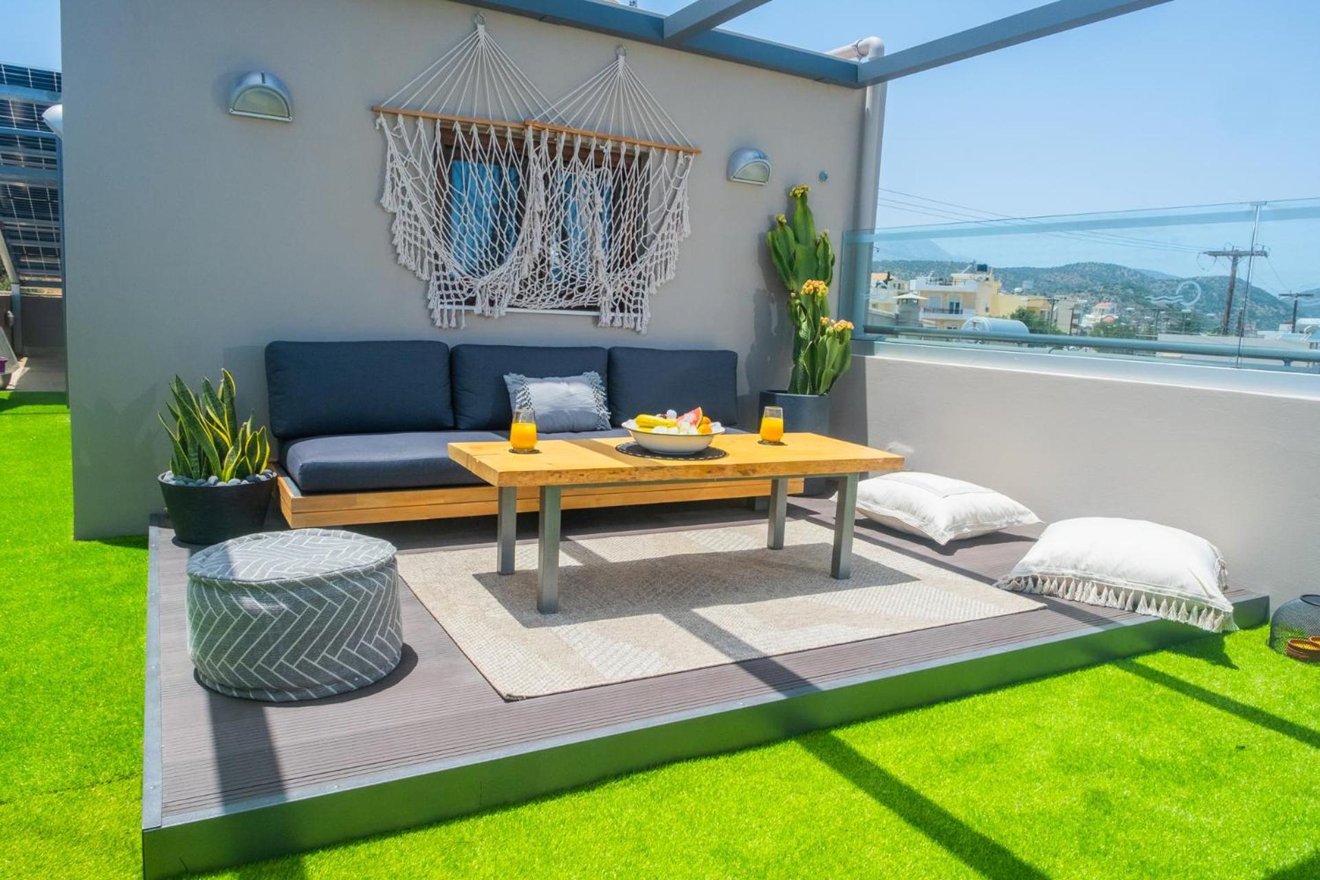 Апартаменты Thea Panoramic Sea View Агиос-Николаос Экстерьер фото